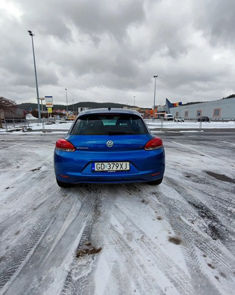 Volkswagen Scirocco cena 34000 przebieg: 83000, rok produkcji 2012 z Gdynia małe 232